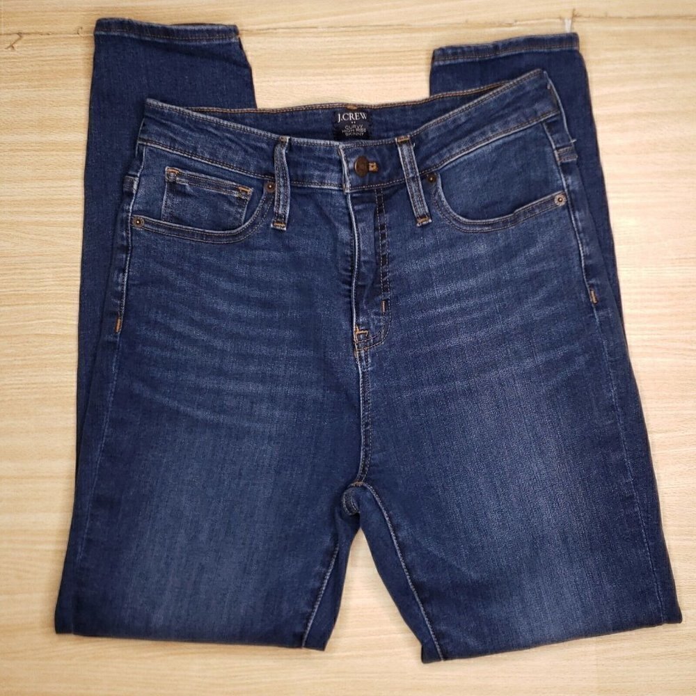 J. Crew Womens Curvy High Rise Skinny Jeans 29